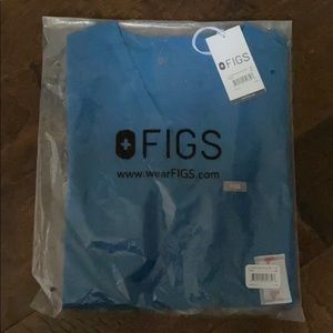 Figs alps blue Catarina scrub top XS
